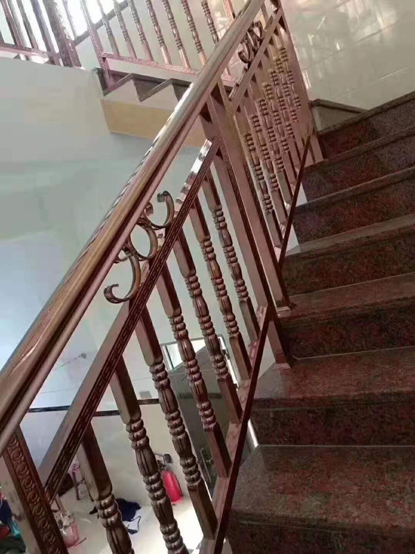 彩色不銹鋼樓梯扶手