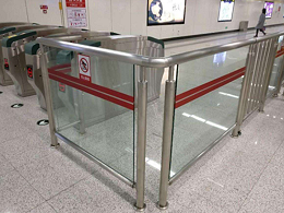 深圳地鐵不銹鋼防護(hù)欄